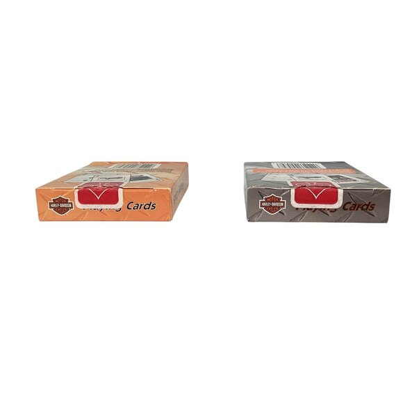 Harley-Davidson Playing Cards Set‎ Of 2 - New Unused - Vintage 1999 - - Picture 6 of 6